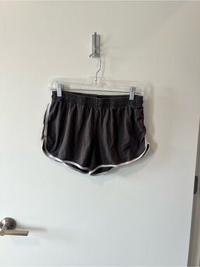 bcg Gray Athletic Dolphin Shorts with White Trim